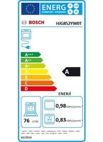 Resim Bosch Serie 6 HJG852YW0T 76 LT Ankastre Fırın 