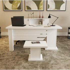 Resim Kalender Dekor Ophira-1-2-4 Ofis Büro Masası Takımı 