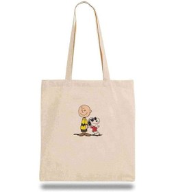 Resim Bez Çanta Charlie Brown And Snoopy By Snoopy Bej 