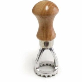 Resim dinckitchen Ravioli Kalıbı Yuvarlak alüminyum ravioli kalıbı 2,4 h 8,5 