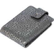Resim Siyah Deri Unisex Kredi Kartlık - S1KK00001512-J15 