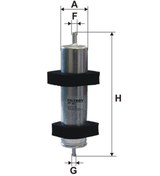 Resim Filtron Pp 991 8k0127400a Unıversal Tüm Araçlar Yakıt Filtresi A4,a5,q7 2.0-2.7-3.0 Tdi 2008> 