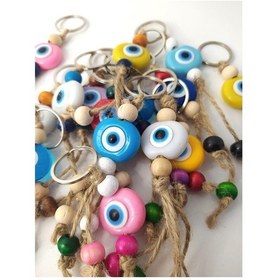 Resim Hdmarketim Nazar Boncuk Anahtarlık 20 Adet 