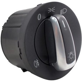 Resim Volkswagen Caddy Far Açma Anahtarı Krom 2005-2009 