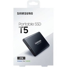 Resim Samsung 2TB T5 Taşınabilir SSD Disk MU-PA2T0B-WW 