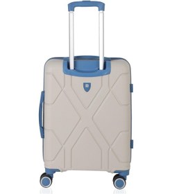 Resim Mçs Üçlü Polipropilen Valiz Seti V375 Kemik/sky Blue 
