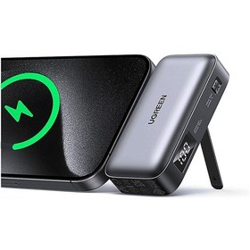 Resim Ugreen Mini 5000 mAh 22.5 W 2 Port Taşınabilir Şarj Cihazı Gri 