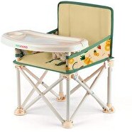 Resim Minimono Plus Portatif Yükseltici Katlanabilir Mama Sandalyesi Bej 