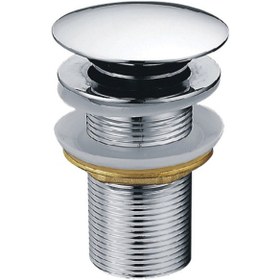 Resim Paslanmaz Lavabo Eviye Gider Sifonu Pop Up Süzgeçli Basma Butonlu 