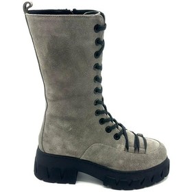 Resim Cozy Kadın Hakiki Deri Bot Vızon Suet 