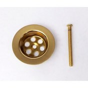 Resim Altın Lavabo Sifon Süzgeci Lüx - 