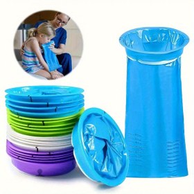 Resim 4 adet / 10 adet Taşınabilir Seyahat Kusma Torbaları - Sızdırmaz, Katlanabilir, Araba, Dış Mekan, Spor ve Acil Durum Kullanımı için Çok Amaçlı PET Çantalar - Canlı Renkler (Mavi, Yeşil, Mor, Beyaz, Siyah, Kırmızı, Sarı, Turuncu, Pembe, Teal, Açık Mavi), Seyahat Gereksinimleri | Güvenli Kapatma | Sızdırmaz Tasarım, Seyahat İçin Çantalar 