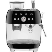 Resim smeg Siyah Espresso Kahve Makinesi 50's Style 