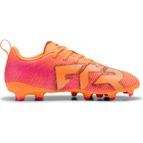 Resim Puma Future 8 Play Fg-Ag Çocuk Turuncu Çim Saha Kramponu.03 