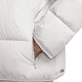Resim Nike Sportswear Club Therma-Fit Puffer 650 Erkek Beyaz Günlük Stil Mont IB2975-100 