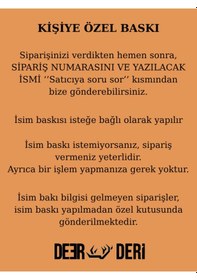 Resim Deerderi London Vintage Deri Kartlık Kahverengi 