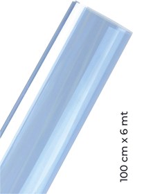 Resim ELİFE TİCARET Mavi Cam Filmi Açık Ton Amerikan Çizilmez 100 Cm X 6 Metre 
