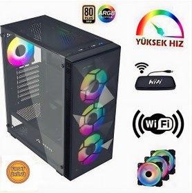 Resim Gaming Game Cachex I5-12400f 32gb 512gb Ssd Rx6700xt Masaüstü Bilgisayar 