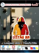 Resim Onur Reklam UltrAslan Stickerı – Suya Dayanıklı Mini Boy 7 cm 
