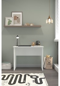 Resim Mono Modern Çalışma Masası 90x60 Cm Bilgisayar Ve Ders Masası Ofis Ve Home Office Masa Beyaz 