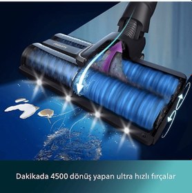 Resim Philips Aqua Trio 9000 Seri XW9463/11 Islak & Kuru Temizlik Kablosuz Dikey Süpürge 