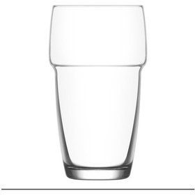 Resim LAV Galata Cam Meşrubat Bardağı 6'lı 340 ml (Büyük Su/Kokteyl/Soğuk Kahve Bardağı ) 