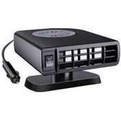 Resim Novahub 12v/24v Araba Isıtıcısı Taşınabilir Fan Cam Kurutucu Buz Çözücü Siyah 