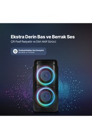 Resim Ttec Carnival 100W Taşınabilir Kablosuz Bluetooth Parti Hoparlörü 