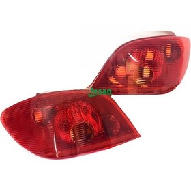 Resim Peugeot 307 Sağ + Sol Arka Stop Lambası Takımı 2001--2005 