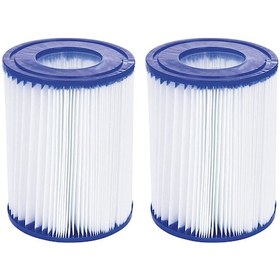 Resim Xiyyadms Intex Type A Uyumlu 2 Adet Yüzme Havuzu Filtre Kartuşu - Poliester Materyal, Yüksek Temizleme Performansı 