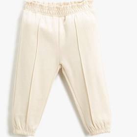 Resim Kız Bebek Basic Jogger Eşofman Altı Beli Lastikli 