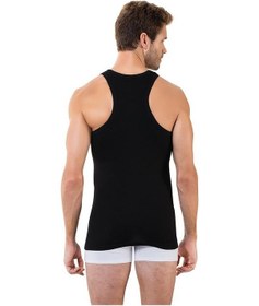 Resim Öztaş Erkek Siyah Ribana Sporcu Atlet A1070 001 