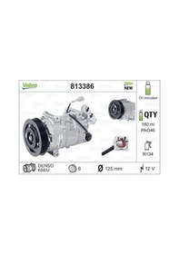 Resim Renault Megane 2010-2014 Arası 1.6 16v Valeo Marka Klima Kompresörü 