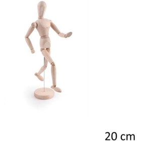 Resim Conda Ahşap Model Mankeni İnsan Figürü 20 cm. 