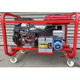 Resim GoldMoto GM16BJBS Benzinli Jeneratör 14.6Kva Monofaze Marşlı 