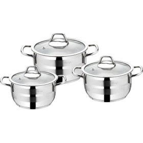 Resim Özlife Ada 6 Parça Sade Güveç Tencere Seti- 517 