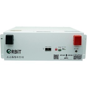 Resim Orbit 48v 100ah Lifepo4 Akü-ekransız-metal Kasa 