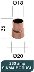 Resim 250-360-500 Amper Sıkma Borusu 