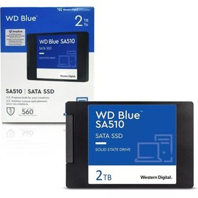 Resim WD Blue SA510 WDS200T3B0A 2.5" 2 TB 560-520 MB/s Sata3 SSD 