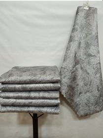 Resim Süngerli Koltuk Çekyat Örtüsü Damar Desenli Gri 