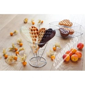 Resim Neumärker Glanz Neumarker Çubukta Kalp Waffle Plakası 