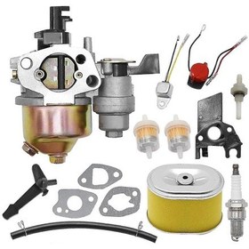 Resim Gx160 Karbüratör Uyumlu Gx120 Gx140 Gx168f 5.5hp Gx200 6.5hp Conta Uyumlu Motor 16100-zh8-w61 
