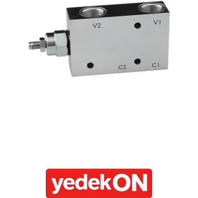Resim Hidrolik Yük Tutma Valfleri - Tekli - (Kapalı Merkez) - Pilot Oranı (8:1) - 