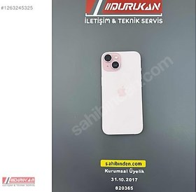 Resim Apple iPhone 15 İkinci El TR | 128 GB | Pembe 