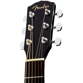 Resim Fender 0970113006 CD-60SCE Dreadnought Elektro Akustik Gitar (Siyah) | Kesik Kasa Masif Ladin Kapak ve Dahili Tuner 