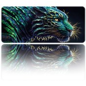 Resim Mouse Pad Büyük Boy Gaming Oyuncu Xl 70x30 Cm LEOPARD 