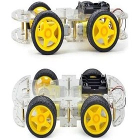 Resim Mebila 4wd Mobil Robot Kiti 