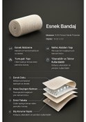 Resim Esnek Elastik Bandaj Medikal Elastik Sargı Bezi, Sporcu Bandajı, Kompresyon Destek Sargısı 10cm X 2m 