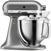 Resim KitchenAid 5KSM185PSEMS Artisan 4,8 L Stand Mikser Medallion Silver 