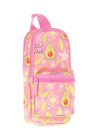 Resim Kaukko Kalem Çantası Nature Junior Bag Avocado Üç Bölmeli Kalemlik 
